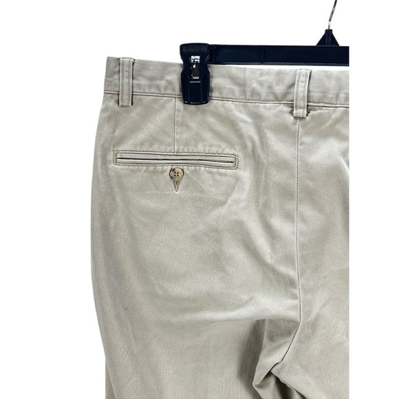 Polo Ralph Lauren Mens Preston Khaki Pants 33/32 Cotton Beige  Embroidered Logo - Picture 13 of 14